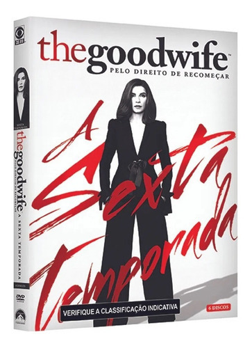 Dvd Box 6 Disco The Good Wife 6ª Temporada