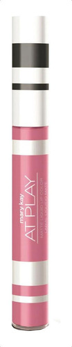 Labial Mary Kay Liquid Lipstick At Play color pink it over satinado