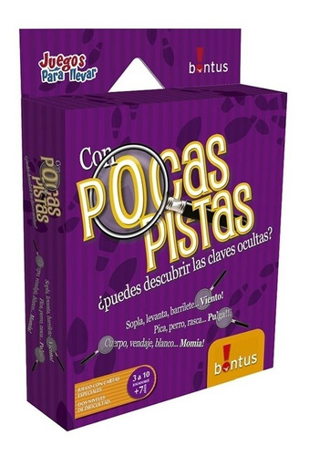 Cartas Con Pocas Pistas Bontus Juego De Mesa Original Edu