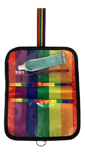 Imagem 2 de 6 de Necessaire Higiene Pessoal Lgbt | Linha Pride Lgbtqia+