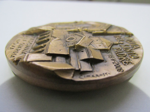 Antigua Medalla Papa Benedicto Xvi Vaticano Roma Muy Escasa (Usado)