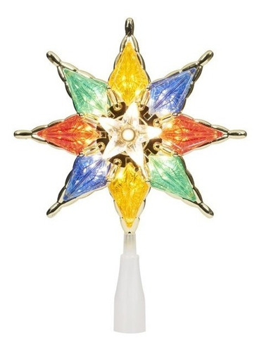 Estrella Mod 3 Punta De Arbol Multcolor