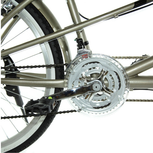Bicicleta Doble City Tandem R26 Gris Unitalla Unisex Benotto Color Café