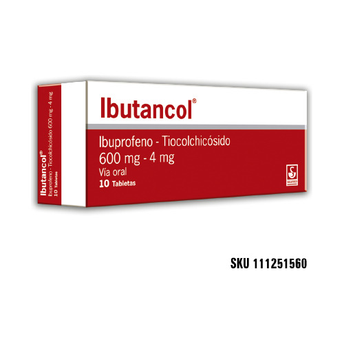 Ibutancol 600 Mg X 10 Tab