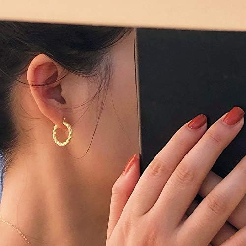 Cuerda Gruesa Con Nudo Torcido S925 Plata De Ley 14k Relleno