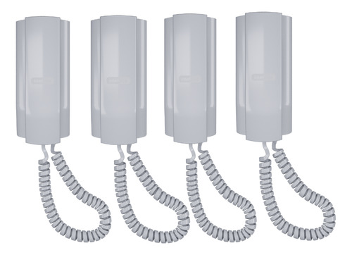 Kit 4 Monofone Intelbras Tdmi 300 Apartamento Condomínio