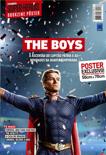 Superpôster Mundo Dos Super-heróis - The Boys: Quarta Temp, De Editora Europa. Editorial Europa, Capa Mole, Edição 2024-06-24 00:00:00 Em Português