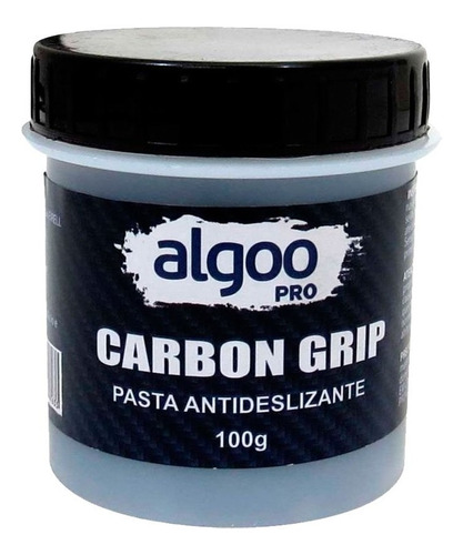 Imagem 1 de 3 de Pasta Antideslizante Carbon Grip Algoo - 100gr
