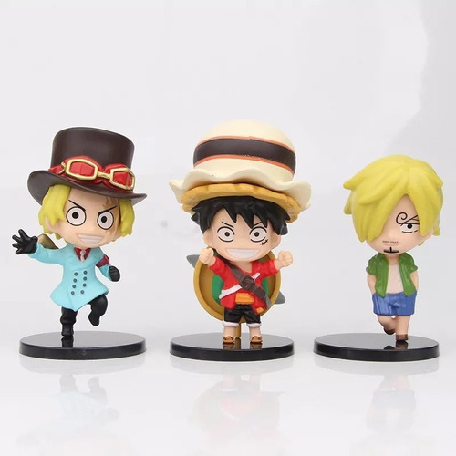 Set 6 Figuras One Piece 9-11cm