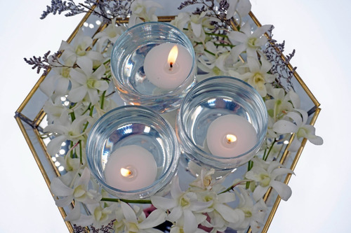 Imagen 8 de 10 de 10 Velas Flotantes Chicas Aluzza.