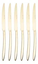Comprar Caja 6 Cuchillos De Mesa Orca Champagne