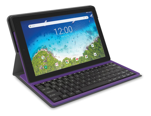 Tablet 10.1'' 2 En 1 Rca Incluye Funda Con Teclado Color