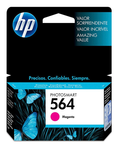 Cartucho De Tinta Hp 564 Cb319wl Magenta Original D5400 C310