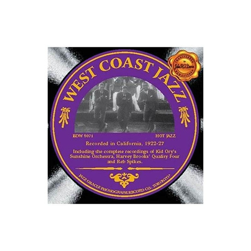 West Coast Jazz 1922-27/various Artists/west Coast Jazz 1922
