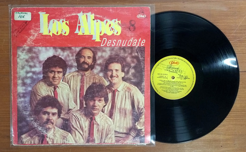 Los Alpes Desnudate 1991 Disco Lp Vinilo