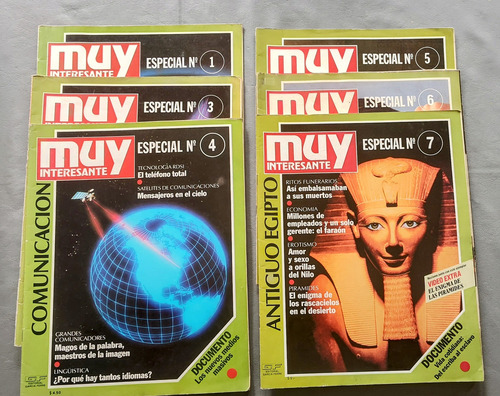 Lote Revista Muy Interesante Número 1 Incluído (Usado)