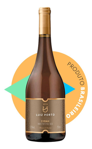 Vinho Luiz Porto Syrah Gran Reserva 2015  -  750 Ml