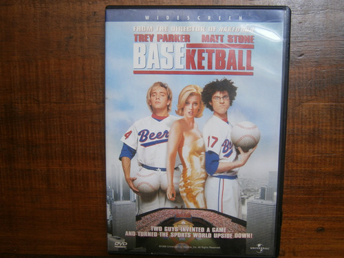 Baseketball Dvd Import Yasmine Bleeth Jenny Mccarthy Zucker (Usado)