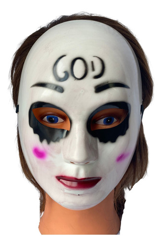 Máscara Noite De Crime The Purge Anarquia God Halloween 
