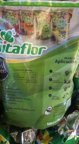 Imagen 5 de 6 de Sulfato De Hierro Fertilizante Granulado Jazmin Limonero 1kg