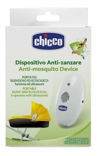 Dispositivo Antimosquitos Chicco Ultrasonico Portatil Bebes - Pañalera Arenita