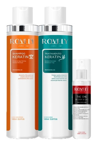 Kit Progressiva Tratamento Keratin + The One Bb Cream Rovely