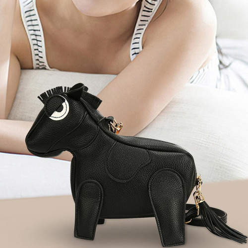 Bolso De Hombro De Caballo Para Mujer, Bolso Con Correa