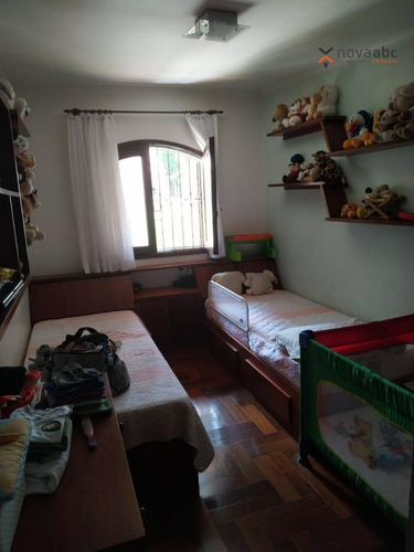 Sobrado Para Alugar, 247 M² Por R$ 8.000,00/mês - Jardim - Santo André/sp - So0459