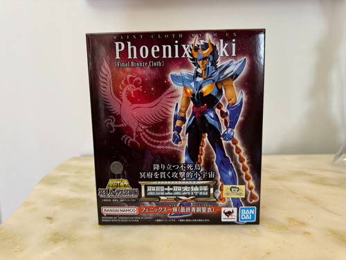 Ikki De Fênix (phoenix) V3 Ex Bronze Cloth Myth Novo