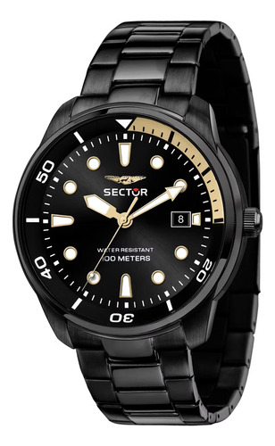 Reloj Sector R3253102027 Oversize Fechador-negro