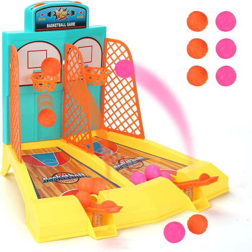 Juego Mesa Basketball 2jugadores 6pelotas Beria