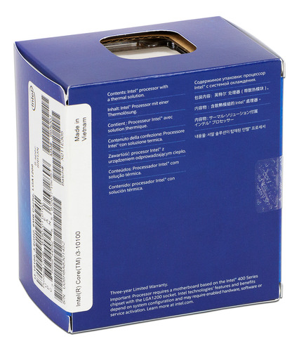 Procesador Intel Core I3 10100 Hasta 4.3 Ghz Quad-core