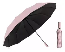 Comprar Paraguas Sombrilla Protección Uv Automático,12 Varillas Sombrilla Paraguas Plegable Automático Paraguas Sombrillas Color Rosa