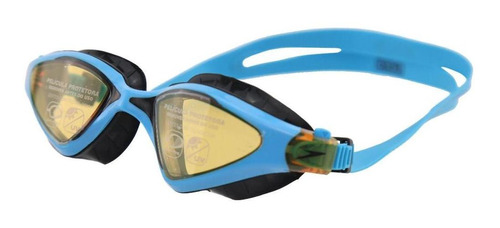 Óculos Speedo Meteor Azul Laranja - Unissex