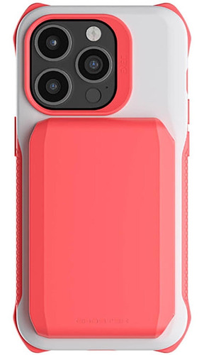 . Funda Ghostek Exec Para iPhone 14 Pro Max Rosa Con Porta