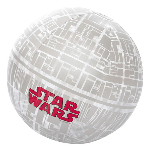 Pelota Inflable De Playa, Espacial De Star Wars, 61cm