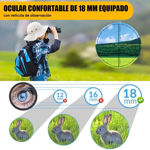 Binocular Profesional 80*80 Visión Nocturna Alta Resolución