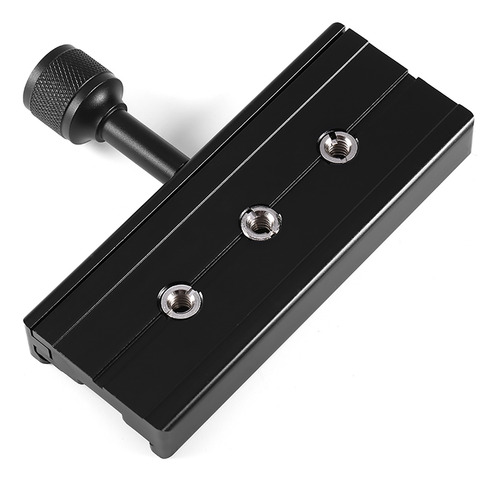 Placa De Fixação De Liberação Rápida, Adaptador Preto Qr-120