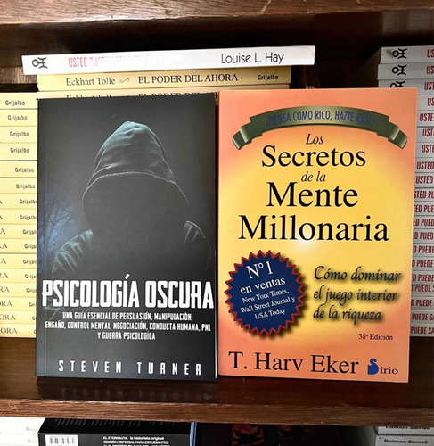 Libros X2 Psicologia Oscura + Secretos Mente Millonaria