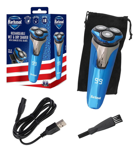 Maquina rasuradora eléctrica Shaver Barbasol para Uso en Humedo/seco