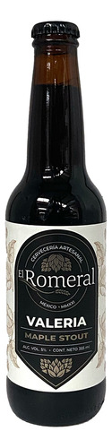 Cerveza El Romeral Valeria Maple Stout 355 Ml