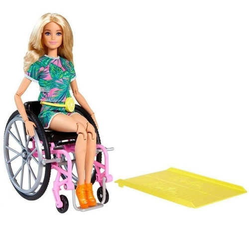 Barbie Fashionistas Muñeca En Silla De Ruedas Mattel Ggl22