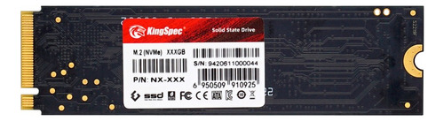 Disco Sólido Ssd Interno Nvme Kingspec Nx-256 2280 256gb