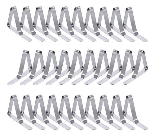 32pcs Clips Para Manteles Pinzas Mesa Picnic Sujeta Manteles