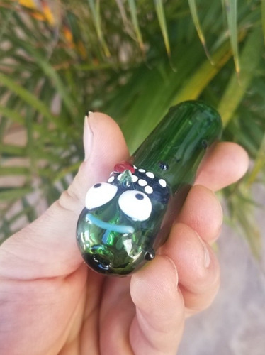Pipa Rick Y Morty Pepinillo Rick - Titanglass - Clutch Bowl