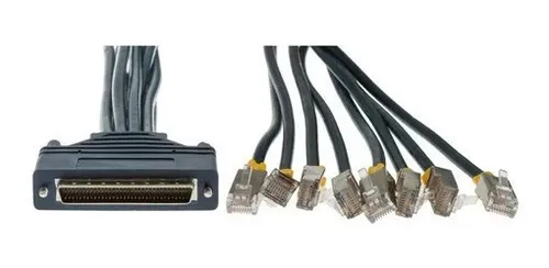 Cabo 68 Pinos Para 8 Rj-45 Cisco Cab-octal-async | Frete grátis Cabo 68 Pinos Para 8 Rj-45 Cisco Cab-octal-async | Frete grátis