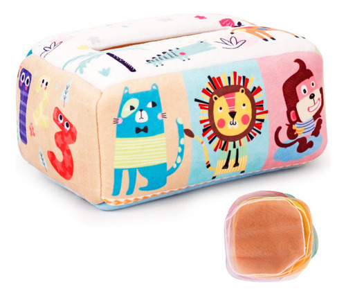 Caja De Pañuelos Para Bebés Con 10 Bufandas De Estilo A
