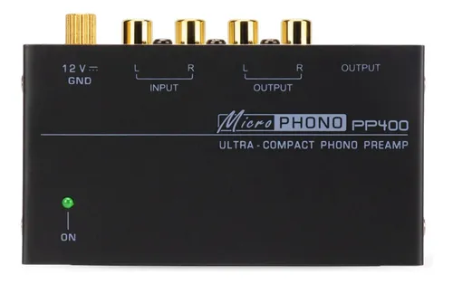 Minidisco Fonógrafo Estéreo Con Tocadiscos Phono Preamp Mm | Cuotas Sin