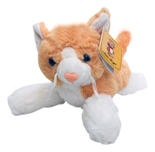 Peluche Gato Gatito 30cm Sonido Nuevo Original C7257 Bigshop