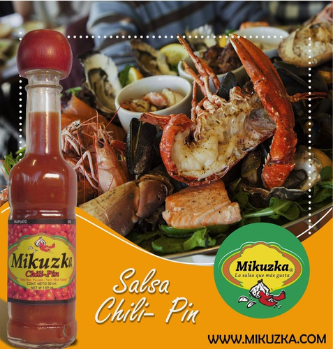 Salsas Picantes Mikuzka Chili-pin (caja 24 Piezas)